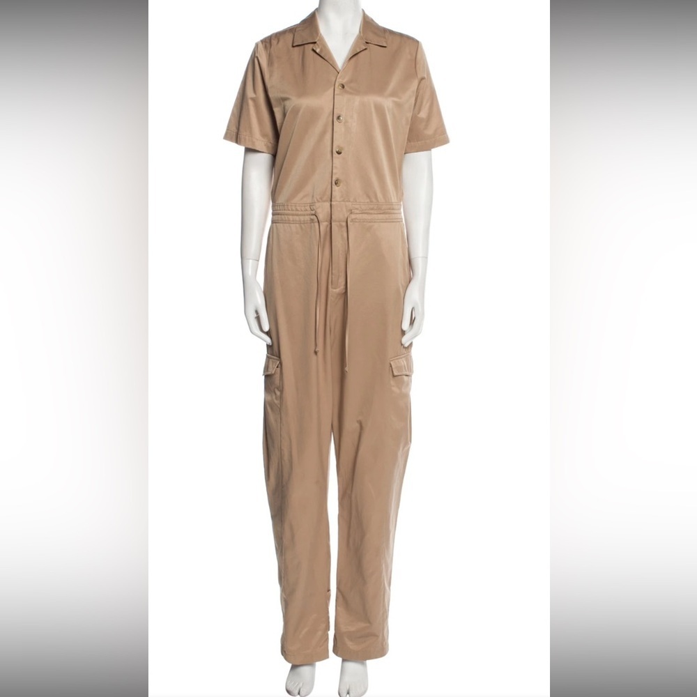 Holzweiler WOMENS medium Tan utility Jumpsuit like new